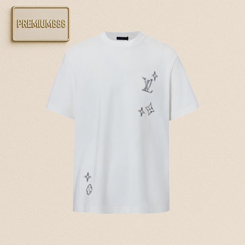 Three-needle Embroidered T-shirt