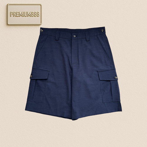 BC Brunello Casual Double-Pocket Work Shorts