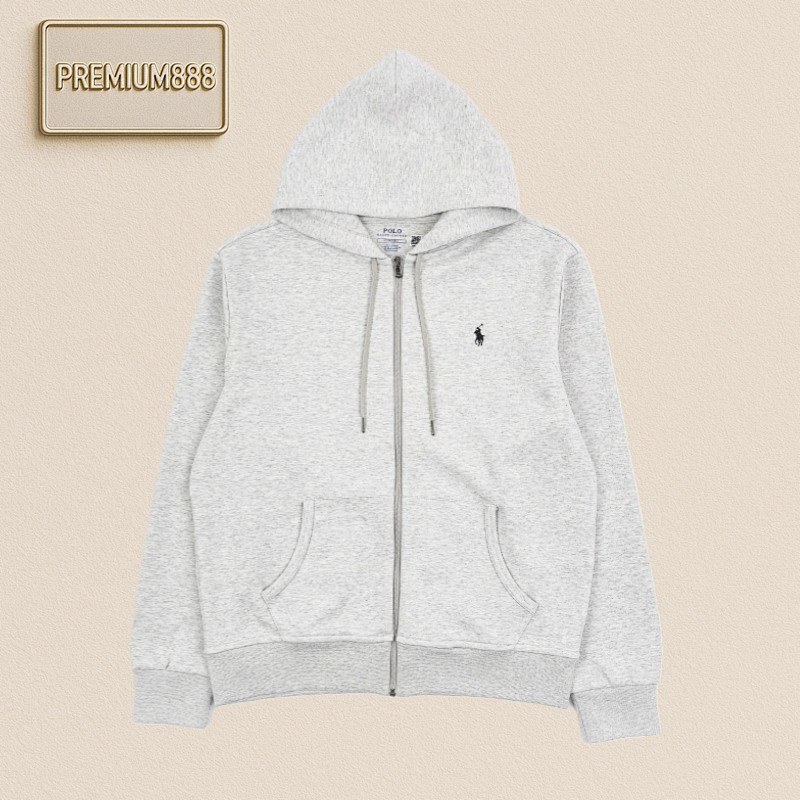 RL 25Fw Small Horse Logo Embroidered Hooded Sweatshirt