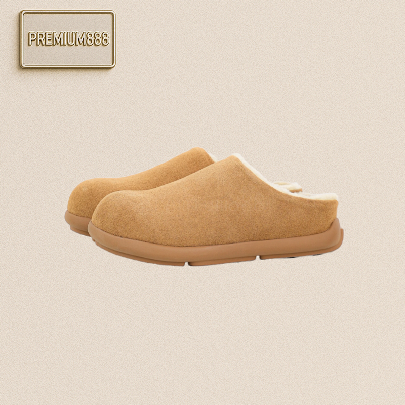 Ugg Little Potato Boken Lazy Slippers 1.5CM Thin-soled For Both Men And Women