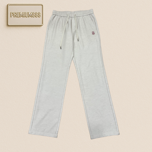 BC Brunello Wool Blend Straight Fit Casual Pants
