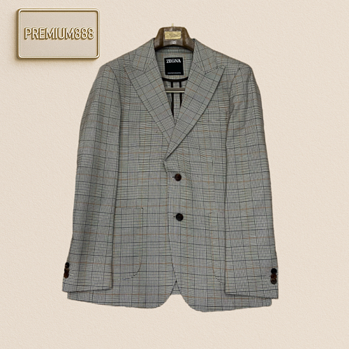 Zegna Welsh Check Casual Jacket For Men