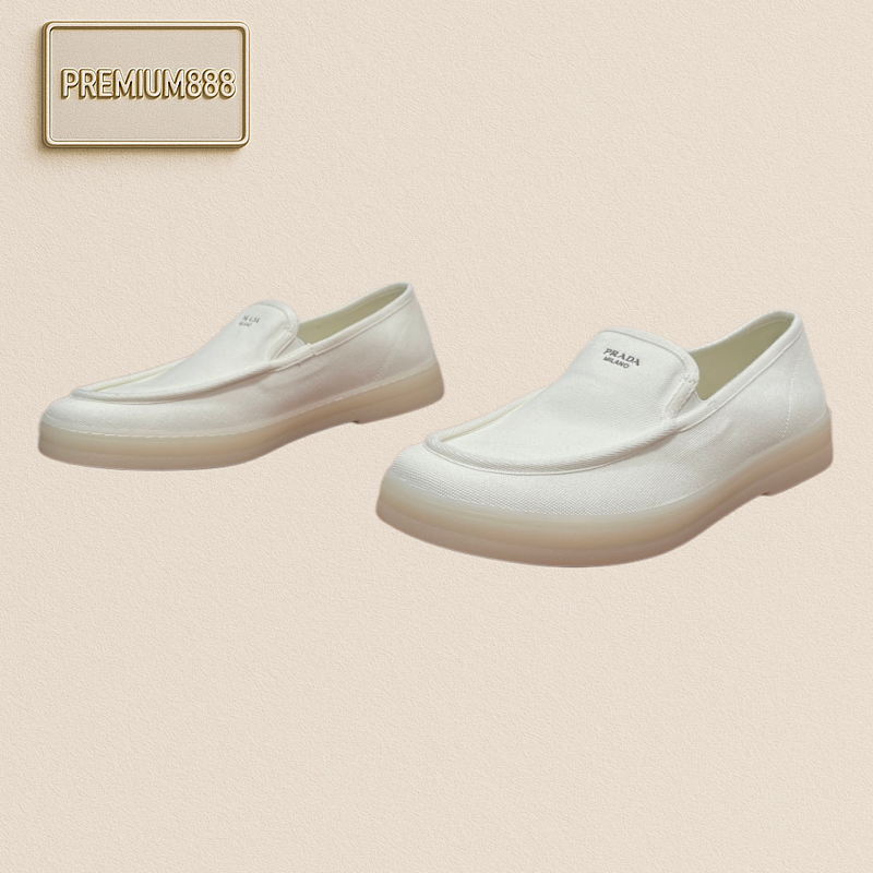 Prada Men's New Fabric Loafers