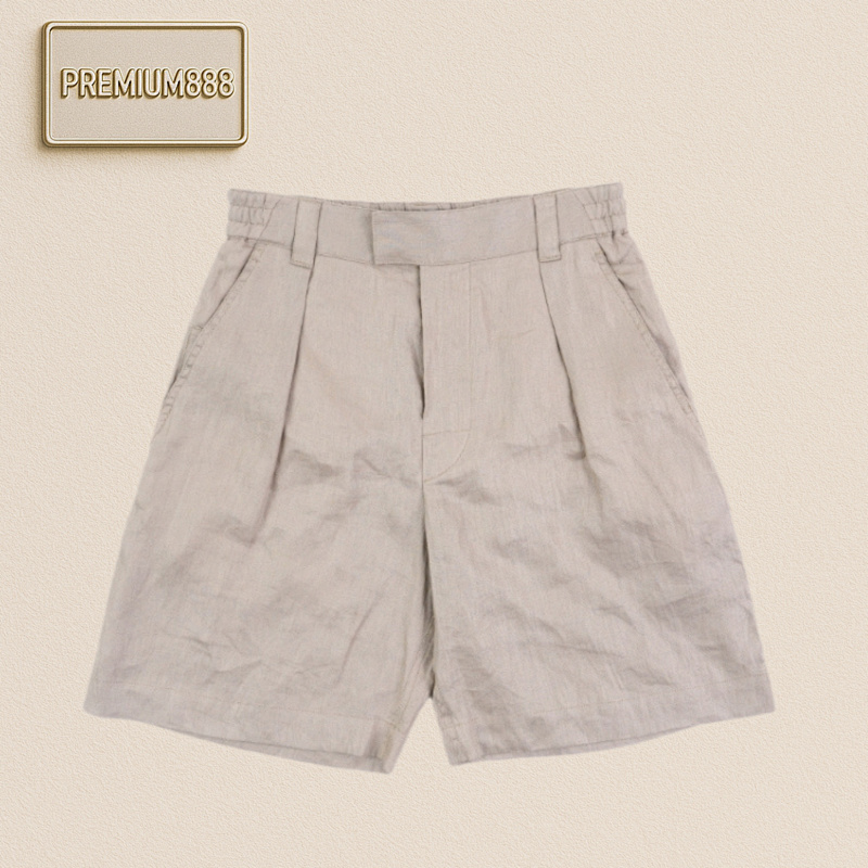 L P Linen Casual Shorts