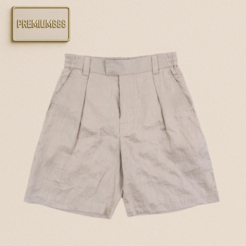 L P Linen Casual Shorts