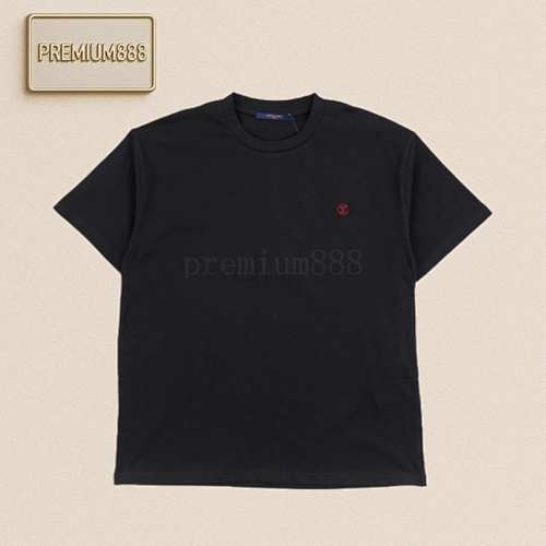 L V Classic Embroidered Small Logo Short Sleeves