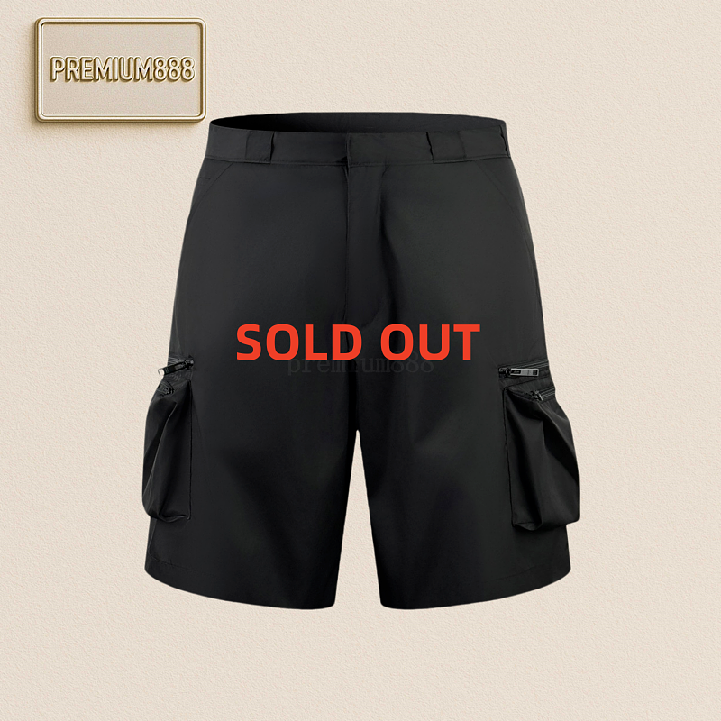 Prada Pr Ada Triangle Logo Multifunctional Work Shorts