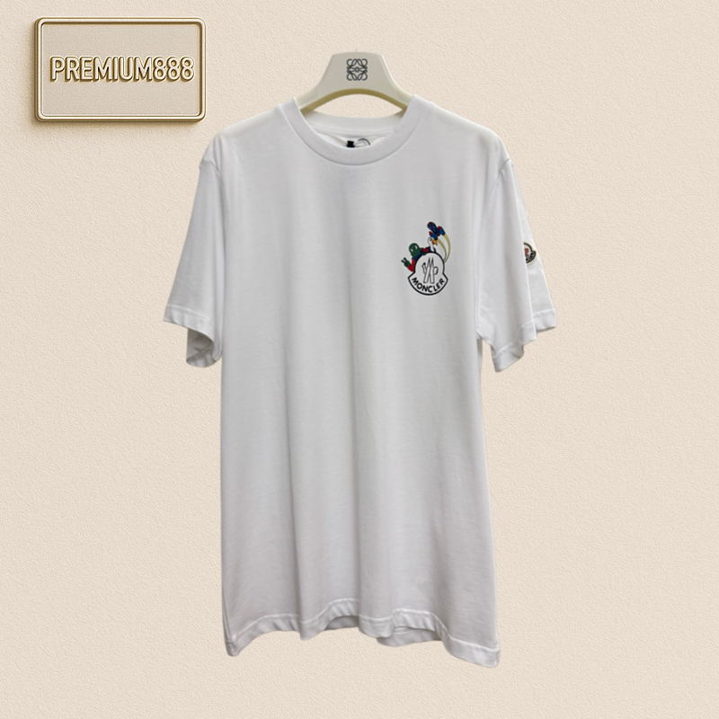 Monc Montou SpaceMonDuck Cotton Printed Short-Sleeved T-shirt