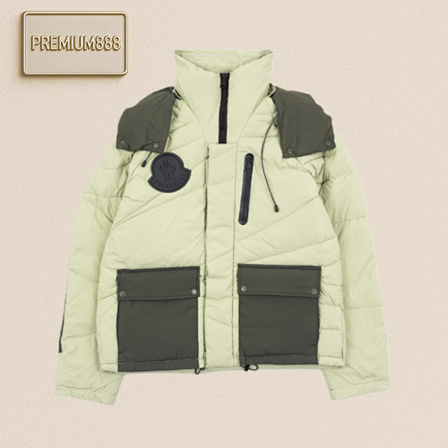 Mk 23Fw FADong Collaboration Large Label Workwear Hooded Down Jacket