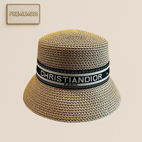 Dior's New Straw Hat Made Of Japanese Papyrus The King Of Running Volume Head Circumferenc