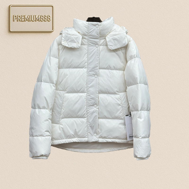 Off-White Lululemon Five-check Cinched Waist Down Jacket