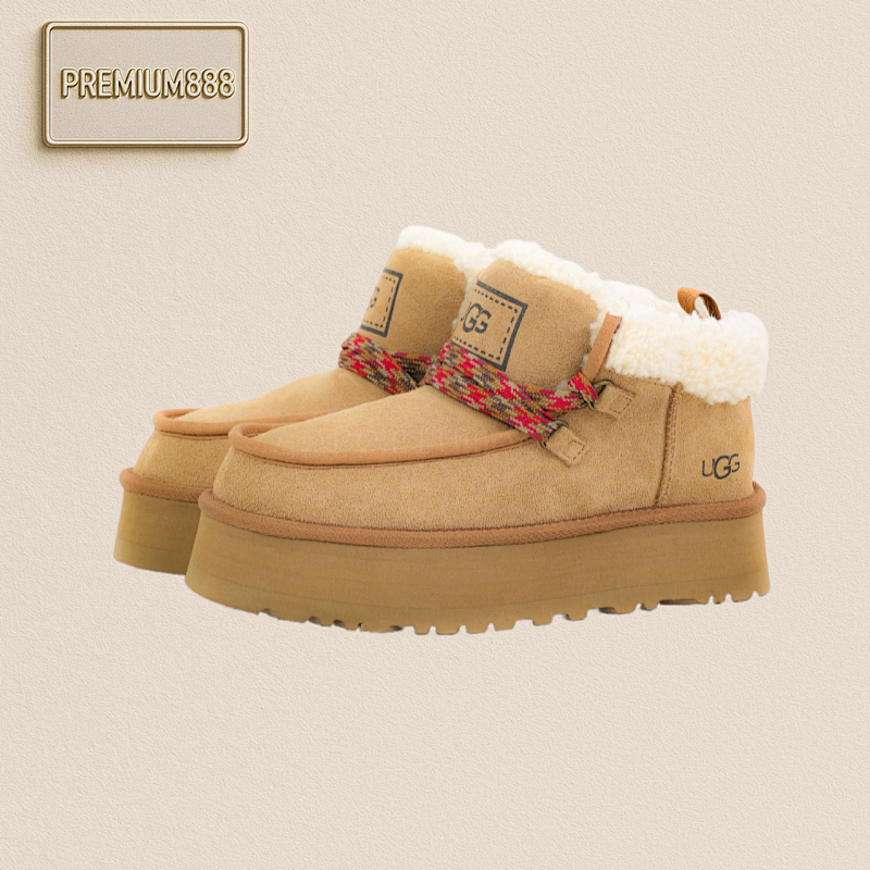 Ugg Fukala 4cm Thick-soled Snow Boots For Women