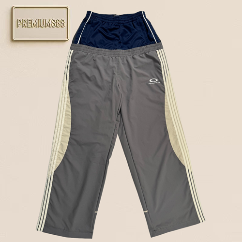 Balenciaga Blcg Double Sideband Five-Stripes Sport Pants - All Two-color Styles Are Fully Pre-dyed An