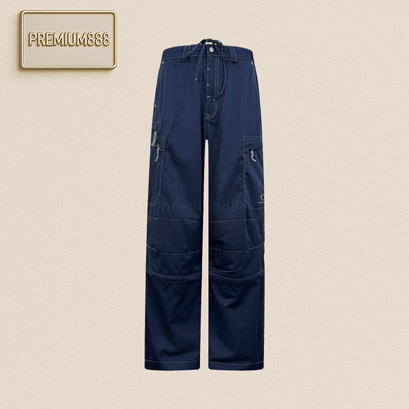 Balenciaga Balenci Aga Embroidered Multifunctional Cargo Pants