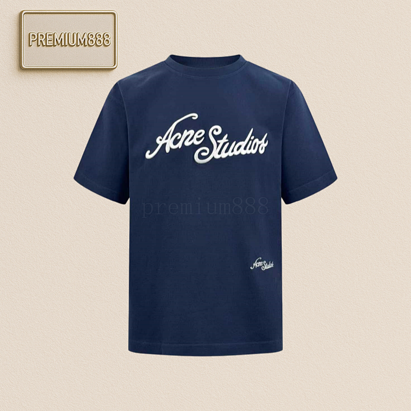 Acne Studios Embroidery Logo Short Sleeve