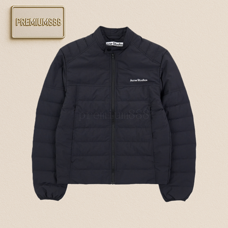 AC Embroidered Pork Ribs Down Jacket