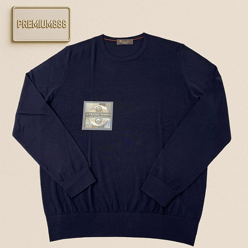 LP Autumn Winter New Collection Icewish Wool Knitwear - Classic Round Neck Long Sleeve Siz