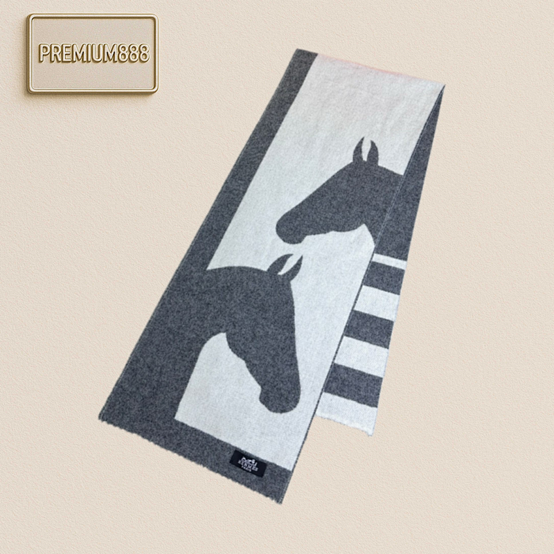 H Petite Cashmere Scarf