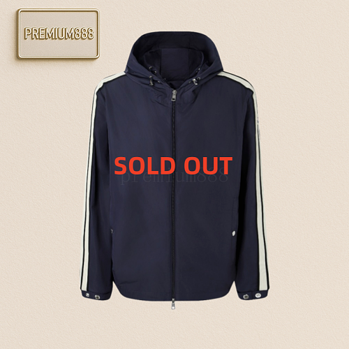 Moncler Light Jacket With Webbing Trim