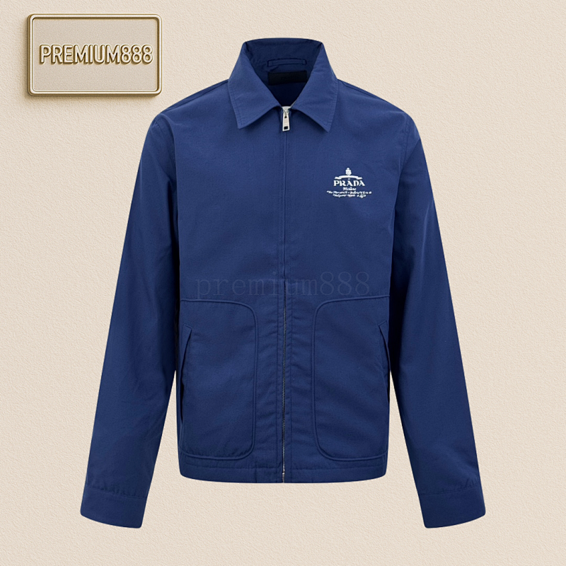 Prada Contrast Logo Jacket