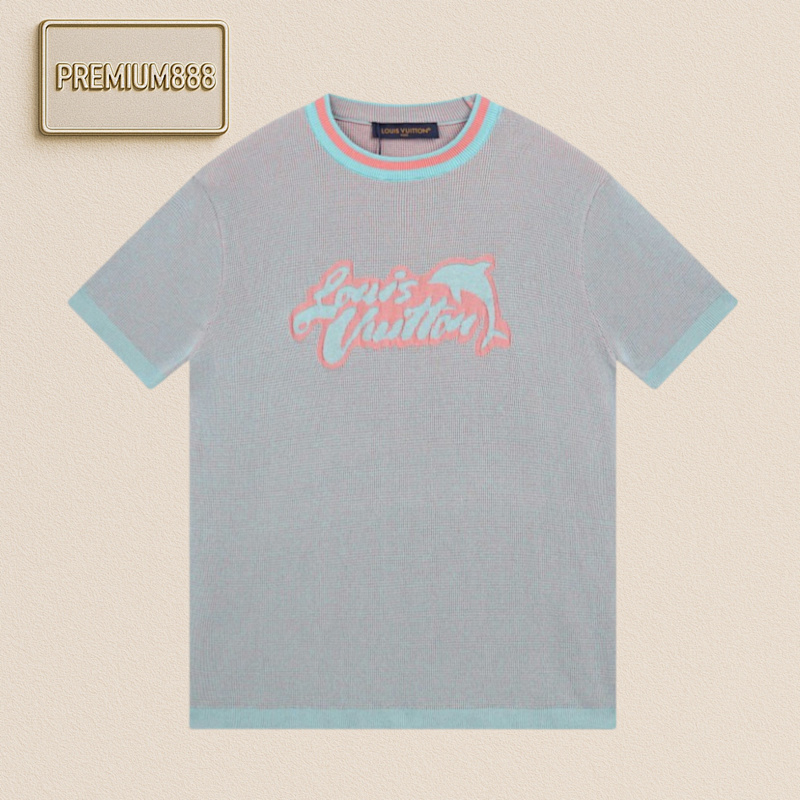 Louis Vuitton L V Shark Woolen Short Sleeves
