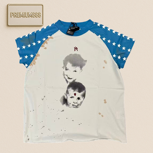 Product In Stock Erd Fanma Brothers Star Shoulder Sleeve Short-Sleeved Shirt