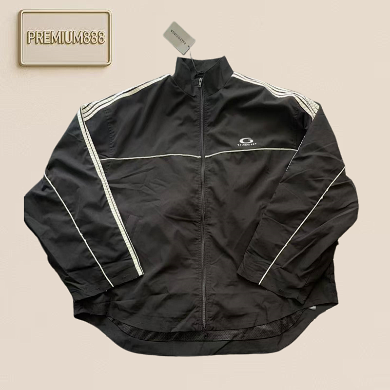 Balenciaga Blcg Circular Five-Stripes Jacket