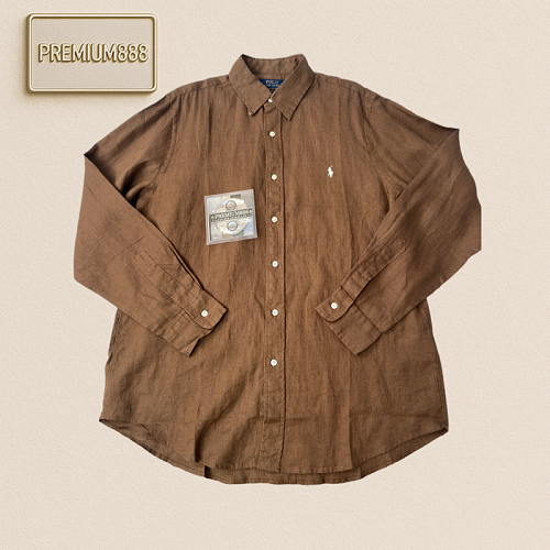 Linen Shirt Brown