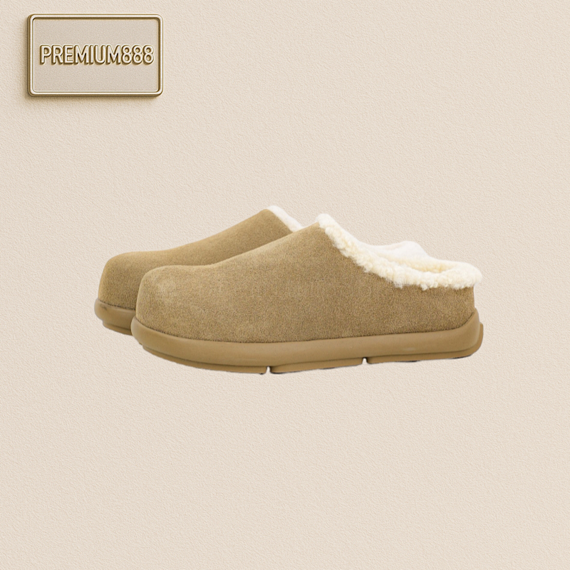 Ugg Little Potato Boken Lazy Slippers 1.5CM Thin-soled For Both Men And Women