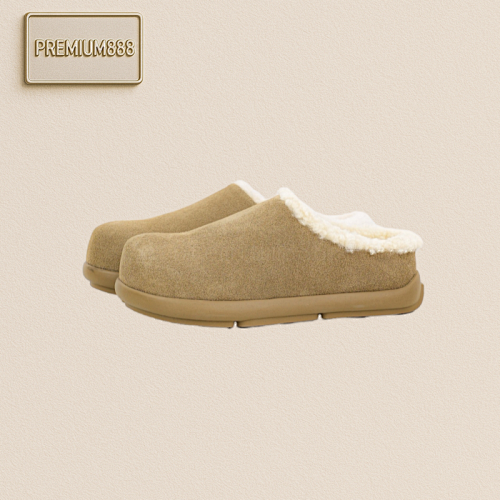 Ugg Little Potato Boken Lazy Slippers 1.5CM Thin-soled For Both Men And Women