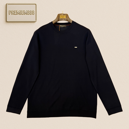 Loro Piana Basic Round-neck Knitted Base Top