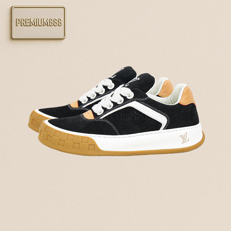 LV Louis Vuitton Tilted Low Sneakers - A Trendy Low-top Retro Casual Sports Culture-friend