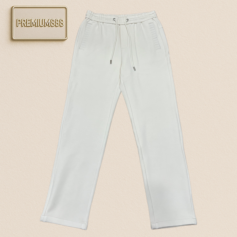 Loro Piana Cotton And Silk Straight-fit Casual Pants For Men