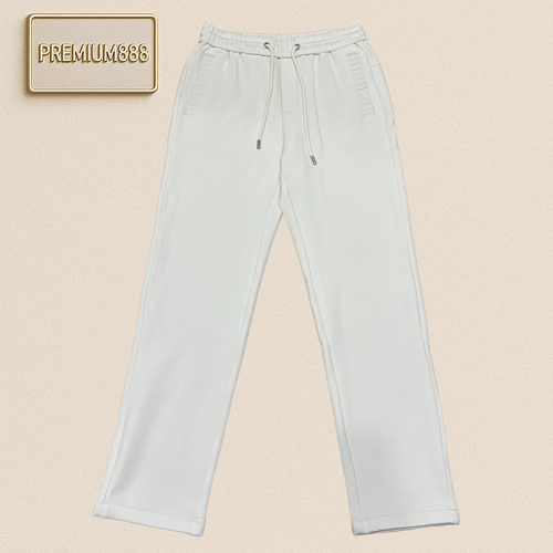Loro Piana Cotton And Silk Straight-fit Casual Pants For Men