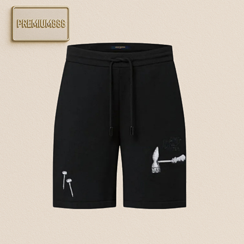 Louis Vuitton 23ss Embroidered Tool Shorts