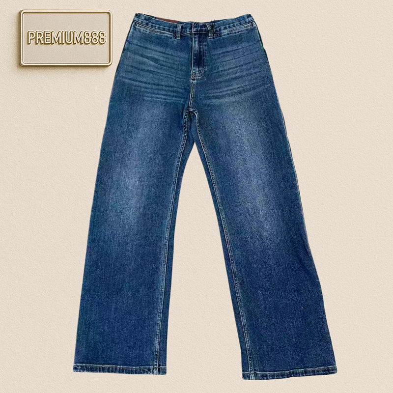 Product In Stock Gucci Straight-cut Red And Green Striped Denim Pants