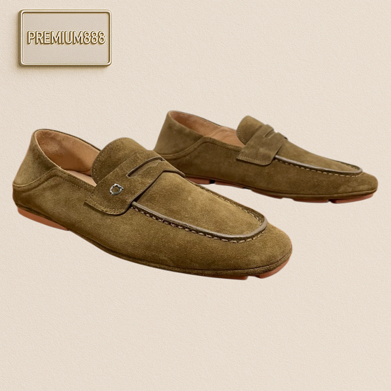 Ferragamo Hug Closure Loafers