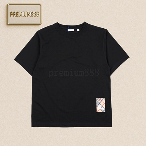 Bbr Plaid Horse Logo Short Sleeves