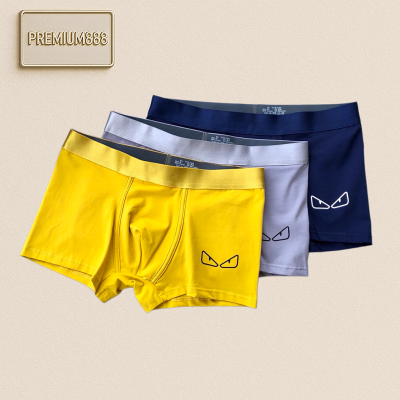 Trend Fendi Casual And Fashionable Essential Men's Underwear. Classic F Series. Outward Or