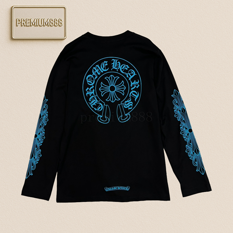 Blue Cross Parisian Limited Edition Print Long-sleeved Shirt