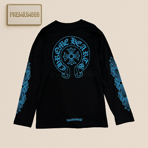 Blue Cross Parisian Limited Edition Print Long-sleeved Shirt
