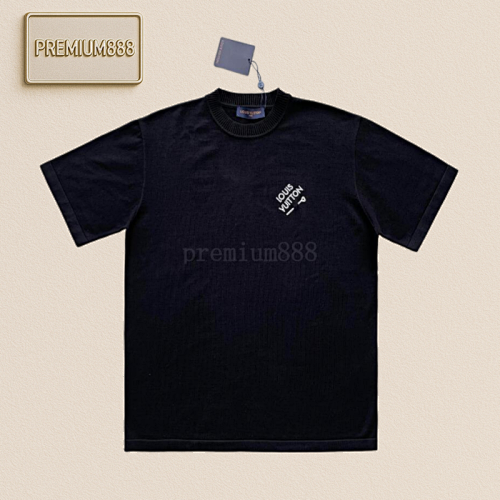 L V Fluorescent Letter Pin Short Sleeves