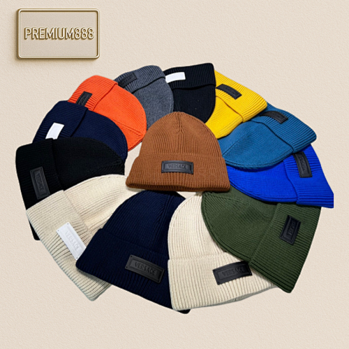 The Versace Classic Woolen Hat Features Classic Embroidery Simple And Elegant Design And A