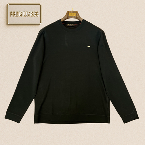 Loro Piana Basic Round-neck Knitted Base Top