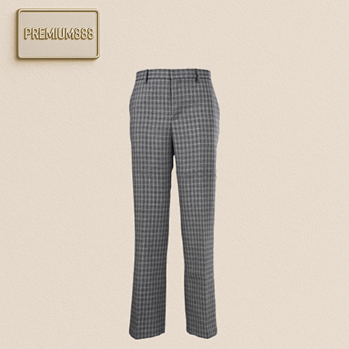 Acne Studios Plaid Wool Suit Pants Set