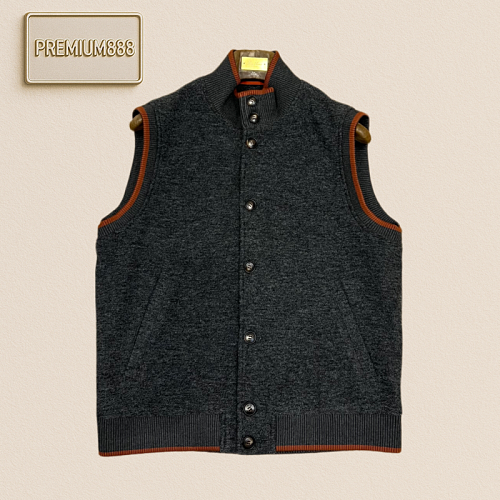 Loro Piana No. Yoo Pianya Contrasting Edge Buttoned Collar Single-Button Jacket