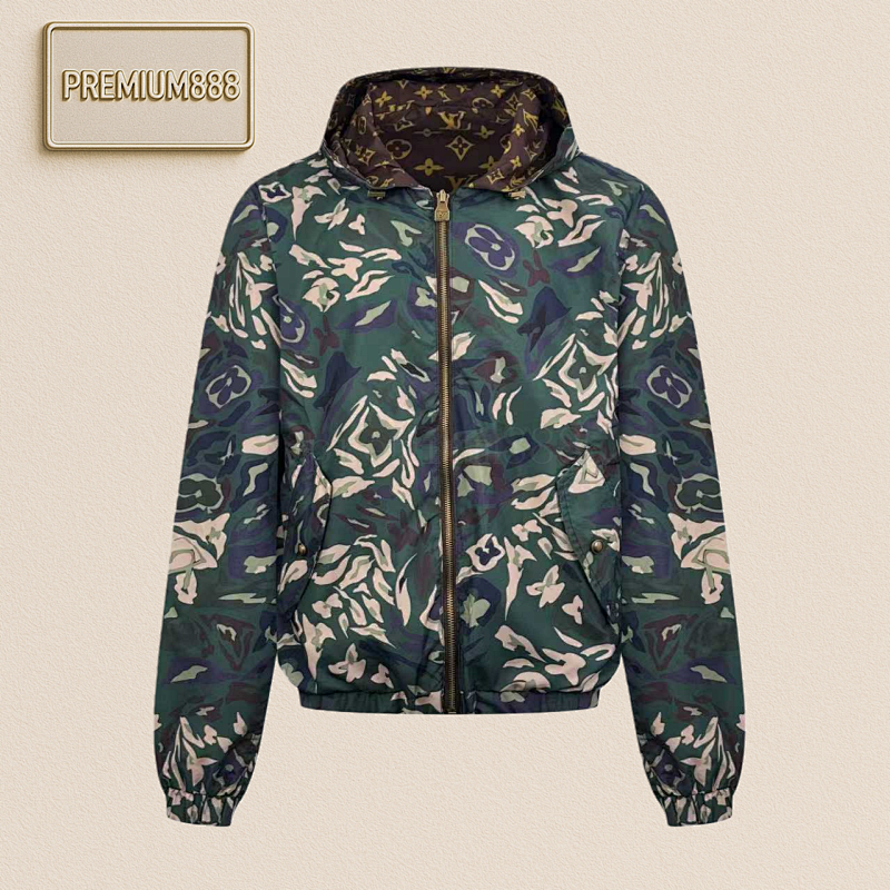 Louis Vuitton Logo Double-sided Jacket