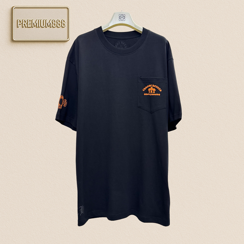 Croson Hollywood Limited Edition Pocket Foam Printed Short-Sleeved T-Shirt