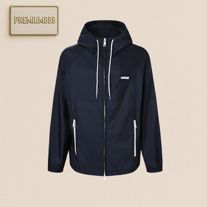 Prada Recycled Nylon Hooded Jacket