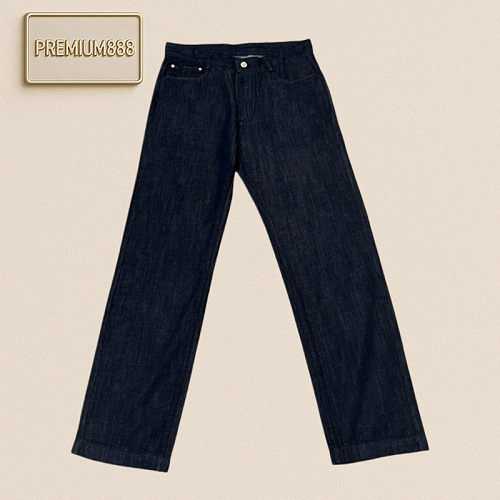 Loro Piana Cotton-polyester Straight-leg Denim Casual Pants